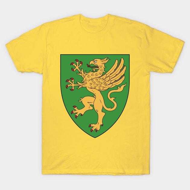 Calvin Coolidge Coat of Arms T-Shirt by iaredios